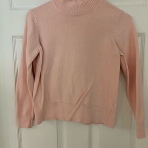 Old Navy Soft Pink Turtleneck Sweater